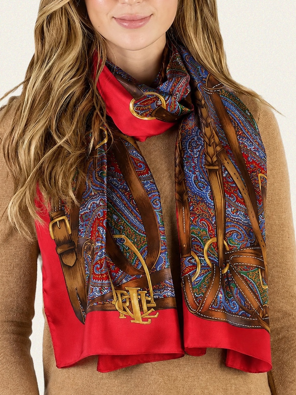 Lauren Ralph Lauren Camilla Silk Oblong Scarf